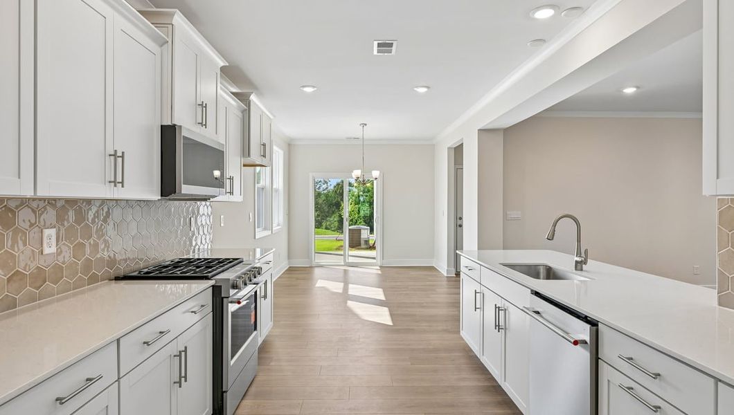 Furnished interior view inside a new home in Oak Grove Hill, Huntersville (Image 6).