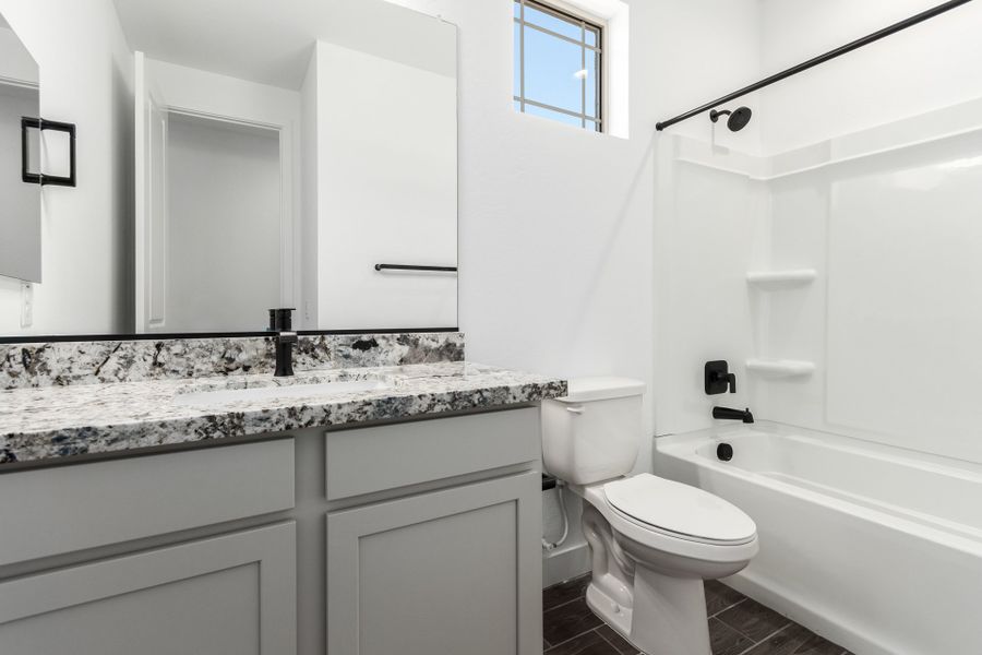 Furnished interior view inside a new home in Hawes Crossing, Mesa (Image 10).