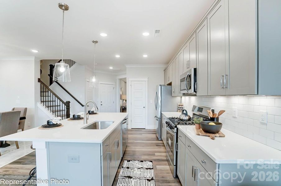 Furnished interior view inside a new home in Harrisburg Village, Harrisburg (Image 8).