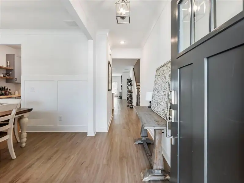 Furnished interior view inside a new home in Traditions of Braselton, Jefferson (Image 2). Furnished interior view inside a new home in Traditions of Braselton, Jefferson (Image 2).