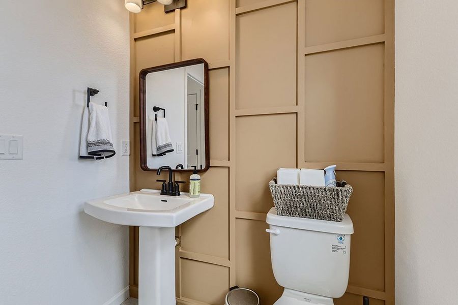 Representative furnished interior of a home built from the Ridgway by Taylor Morrison in The Fields at Looking Glass Town Collection, Parker (Image 22).