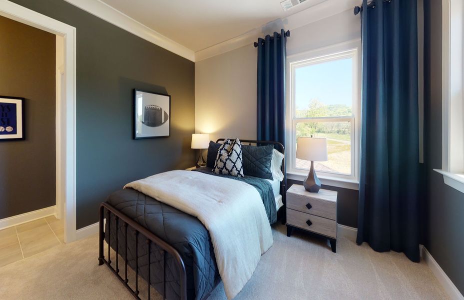 Bedroom in new home for sale at Willow Ridge Nolensville by John Wieland Homes Williamson County Bedroom in new home for sale at Willow Ridge Nolensville by John Wieland Homes Williamson County