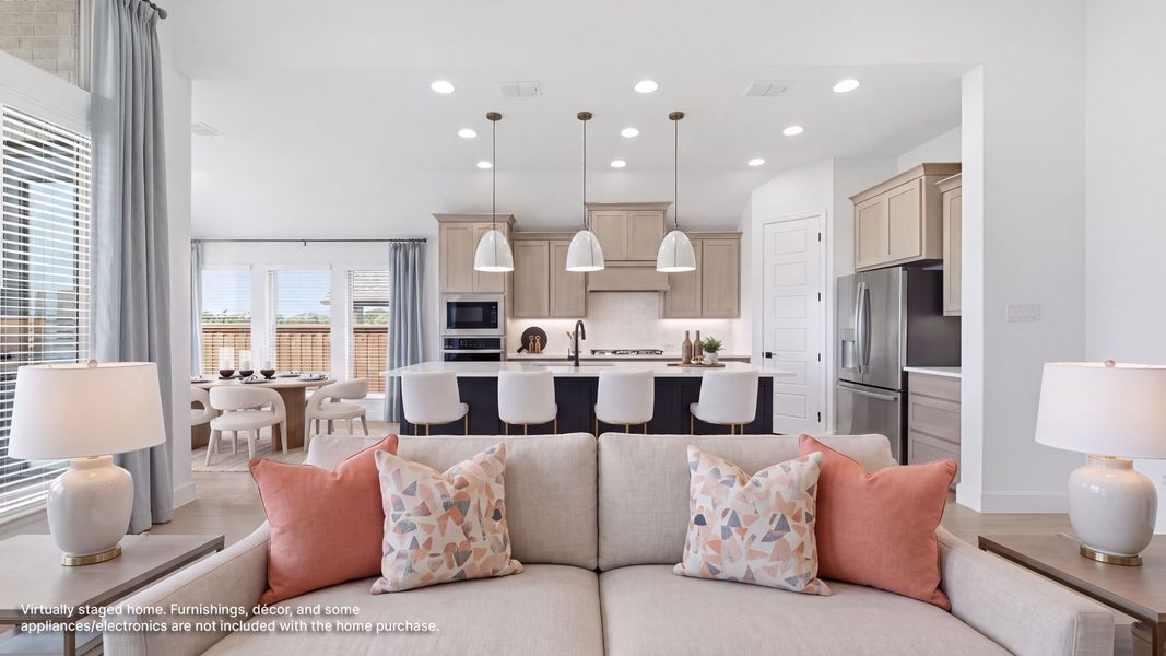 Furnished interior view inside a new home in Lakewood Village, Lakewood Village (Image 7).