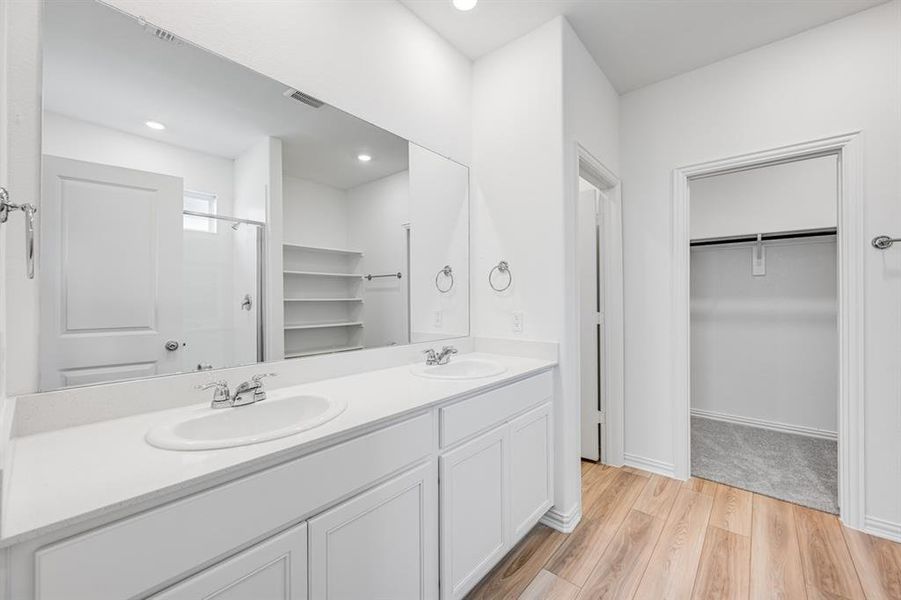 Furnished interior view inside a new home in River Ridge, Crandall (Image 6). Furnished interior view inside a new home in River Ridge, Crandall (Image 6).
