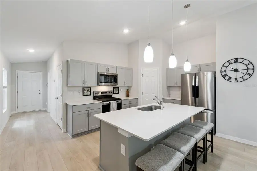 Furnished interior view inside a new home in , Haines City (Image 8).