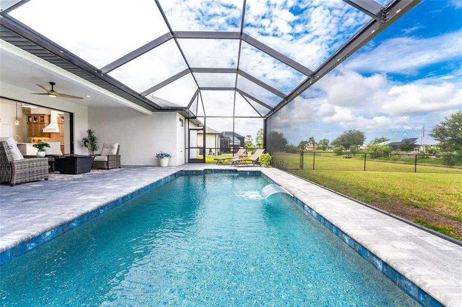 Exterior details and patio area of a home in , Rotonda West (Image 27).