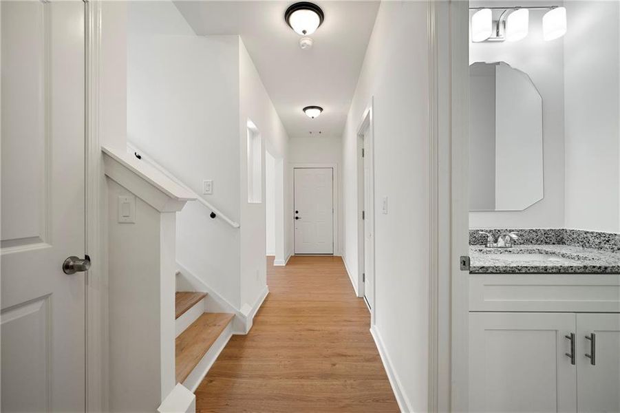 Furnished interior view inside a new home in , Fairburn (Image 12).