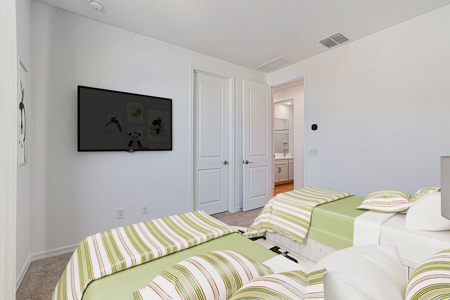 Representative furnished interior of a home built from the Harbor by Mattamy Homes in Empire Pointe, Queen Creek (Image 14).
