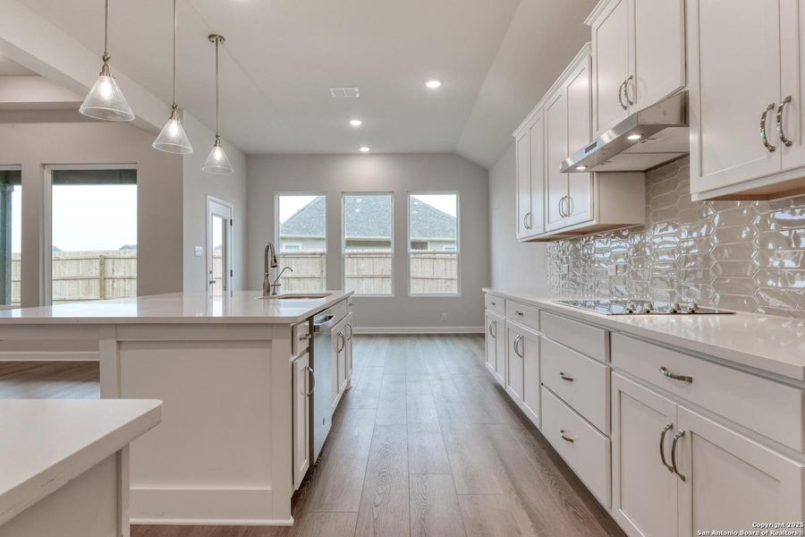 Furnished interior view inside a new home in The Heritage at Saddlebrook Ranch 70's, Schertz (Image 11). Furnished interior view inside a new home in The Heritage at Saddlebrook Ranch 70's, Schertz (Image 11).