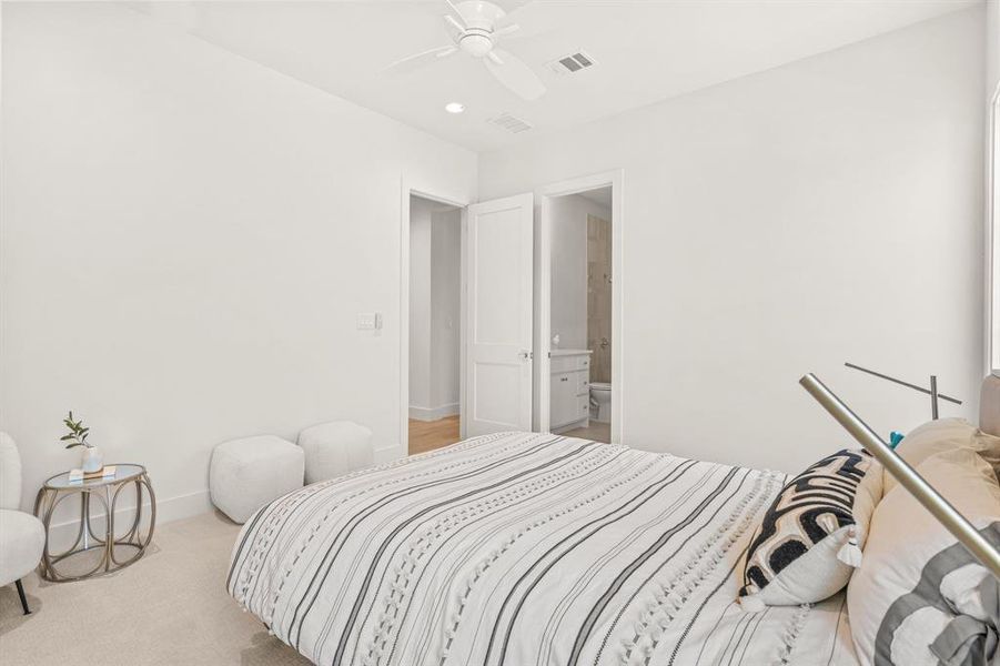 Furnished interior view inside a new home in , Fort Worth (Image 26).