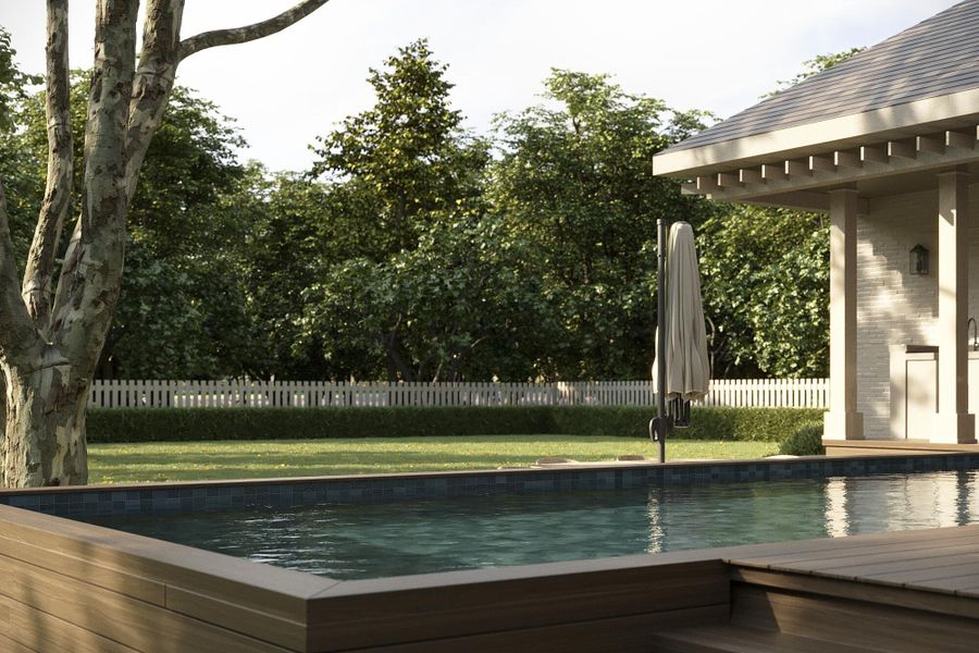 Exterior details and patio area of a home in , Mount Pleasant (Image 3).