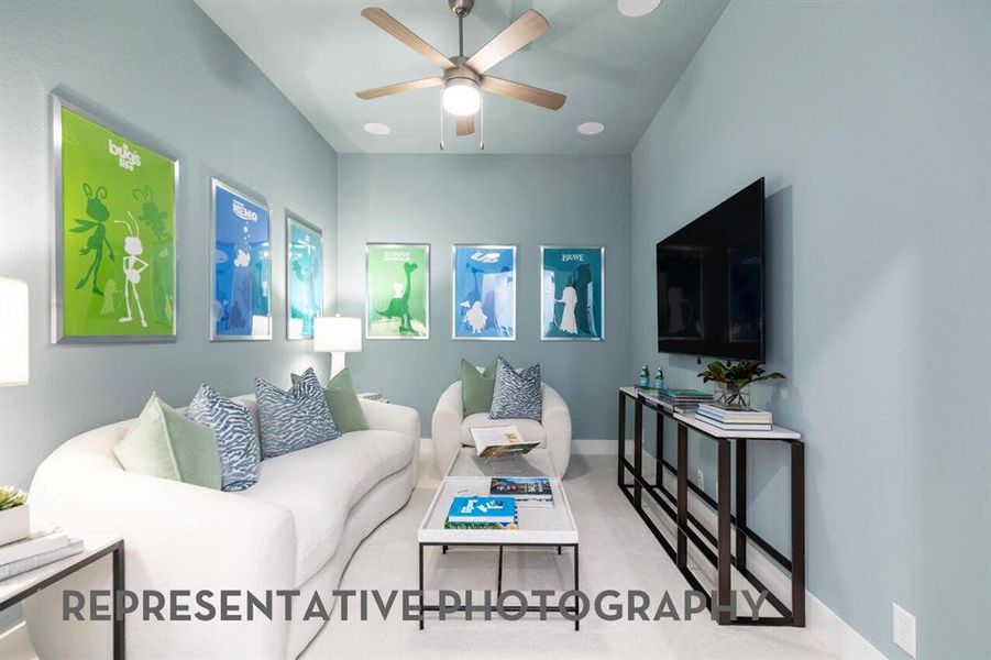 Furnished interior view inside a new home in Meraki, McLendon-Chisholm (Image 29).