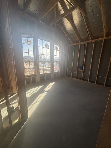 In-progress construction of a new home in Trail Creek, Cleburne, TX (Image 7).