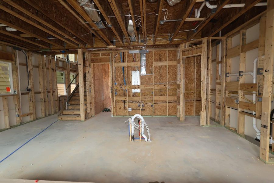 In-progress construction of a new home in Retreat at Oak Park, Houston, TX (Image 9).