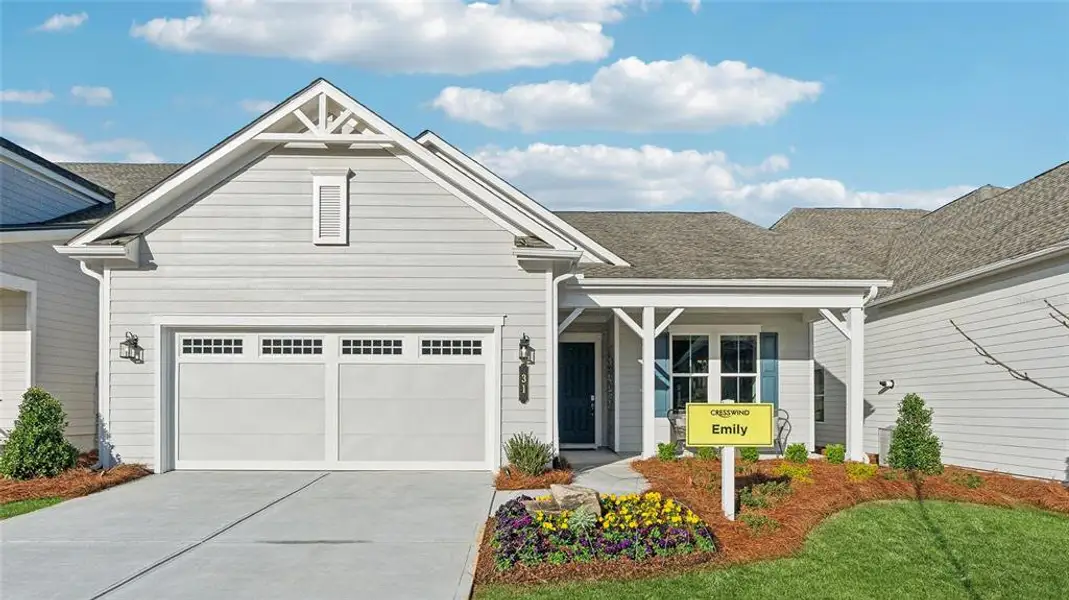 Front exterior of a new home in , Deland, FL, highlighting curb appeal (Image 22).