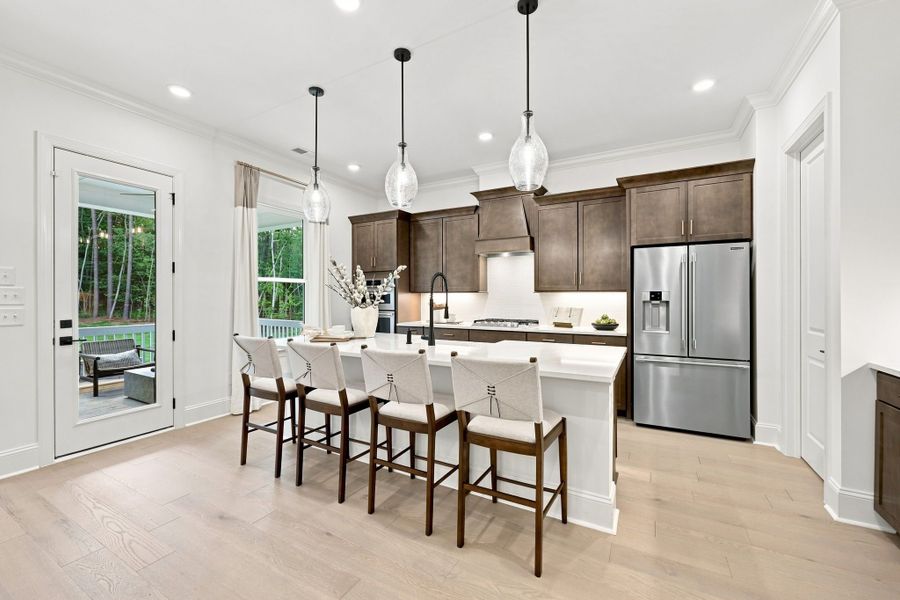 Representative furnished interior of a home built from the The Barrington by Davidson Homes LLC in Ashland, Holly Springs (Image 14).