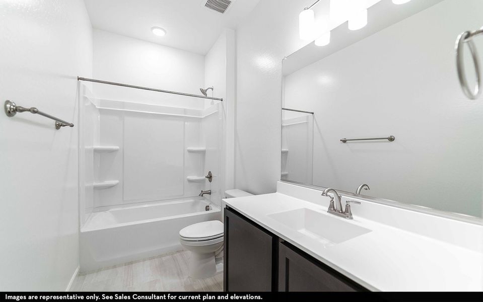 Representative furnished interior of a home built from the Marana by CastleRock Communities in Rancho Mirage, Maricopa (Image 9).