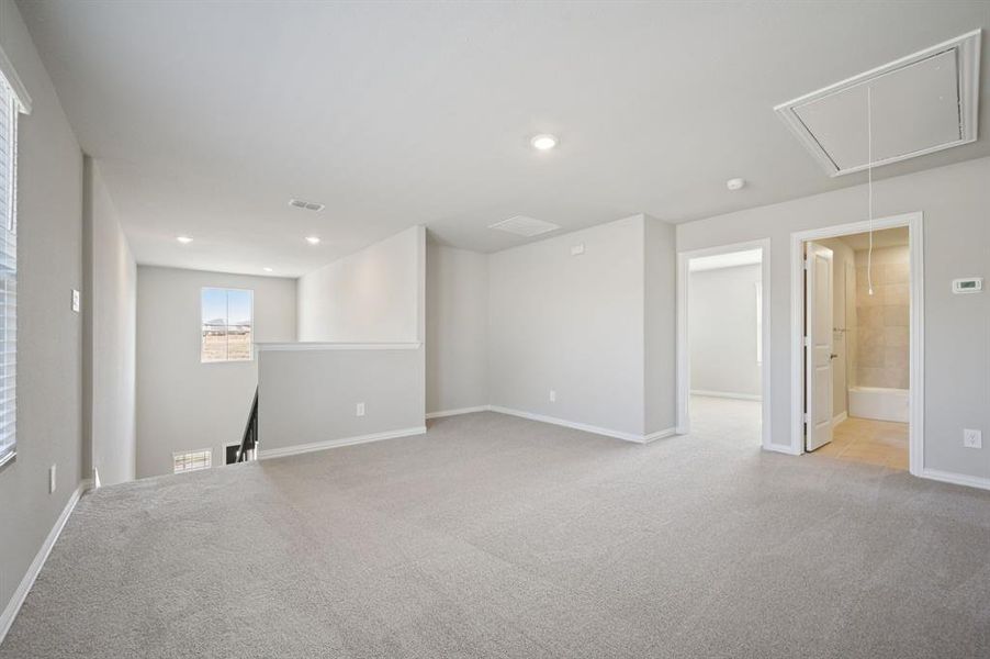 Photo is not of the actual home, but is an inspirational photo of builder’s model home and may depict options, furnishings, and/or decorator features that are not included.