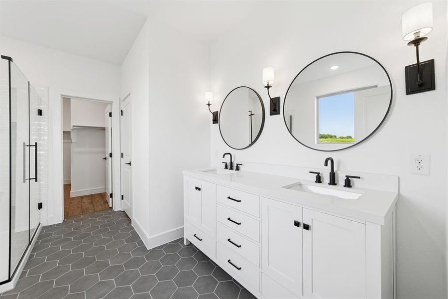 Furnished interior view inside a new home in Heritage Ranch, Sherman (Image 17). Furnished interior view inside a new home in Heritage Ranch, Sherman (Image 17).