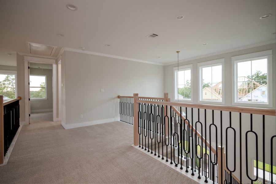 Representative unfurnished interior of a home built from the The Stella by Reece Homes in Traditions, Bryan (Image 46).