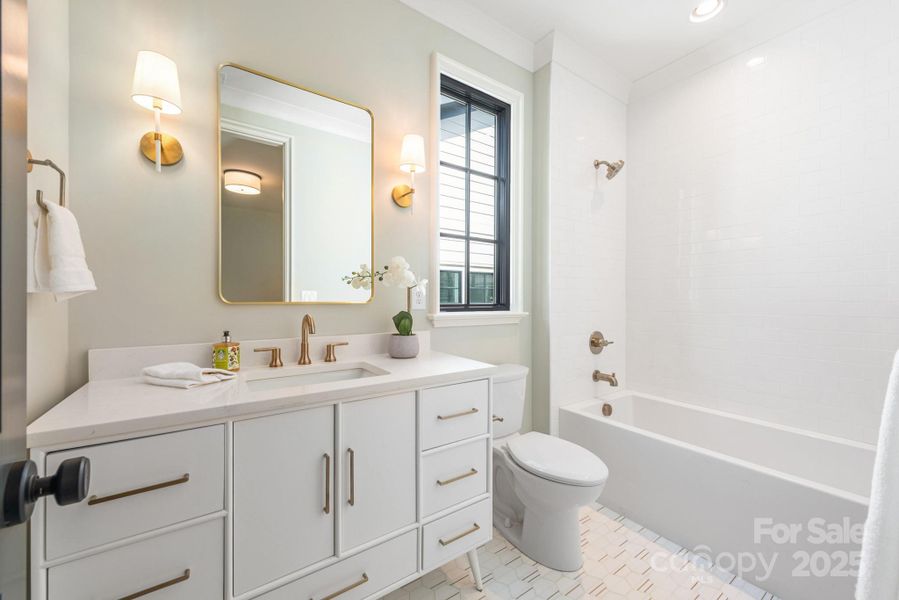 Furnished interior view inside a new home in , Charlotte (Image 34).