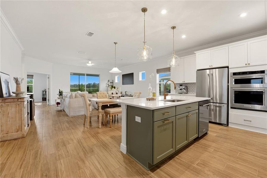 Furnished interior view inside a new home in , Parrish (Image 29).