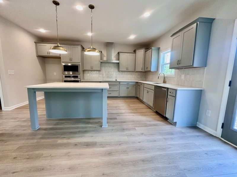 Furnished interior view inside a new home in Sagebrook, Newnan (Image 2).
