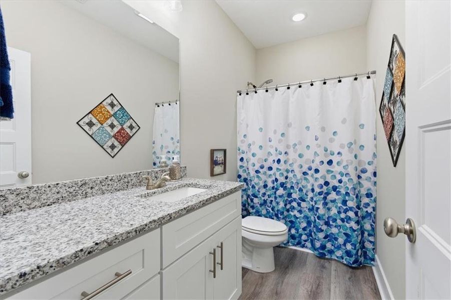 Furnished interior view inside a new home in , Cedartown (Image 7).