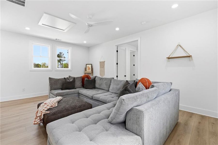 Furnished interior view inside a new home in , Dacula (Image 41).