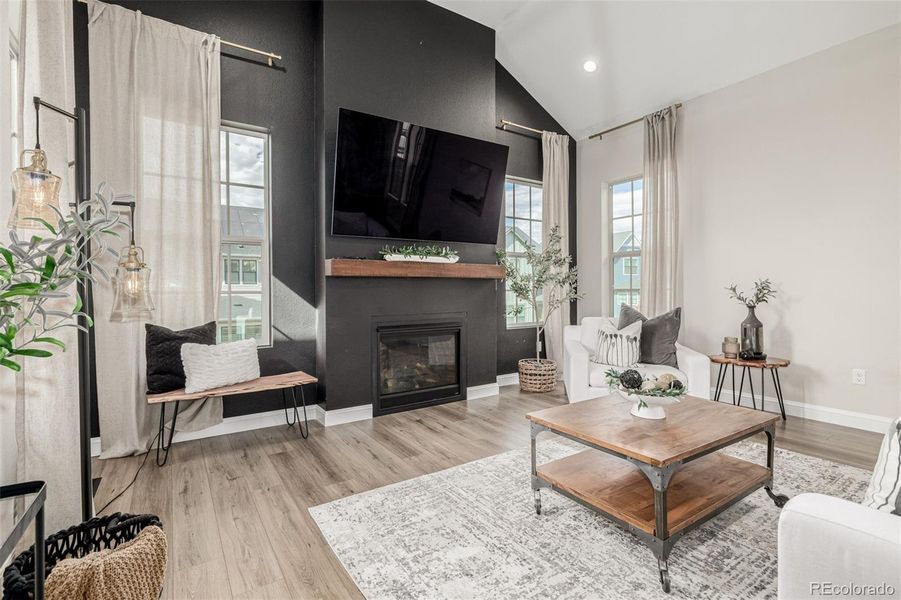 Furnished interior view inside a new home in Westerly, Erie (Image 17).