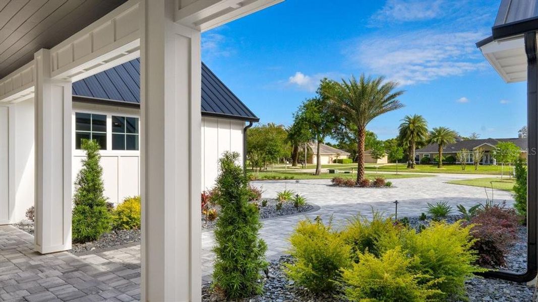 Exterior details and patio area of a home in , Port Orange (Image 43).