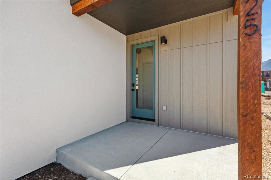 Exterior details and patio area of a home in , Salida (Image 2).