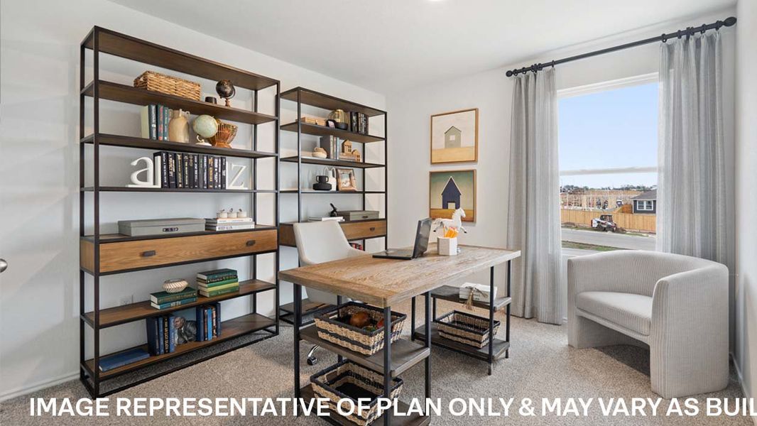 Furnished interior view inside a new home in Durango, Mustang Ridge (Image 22).