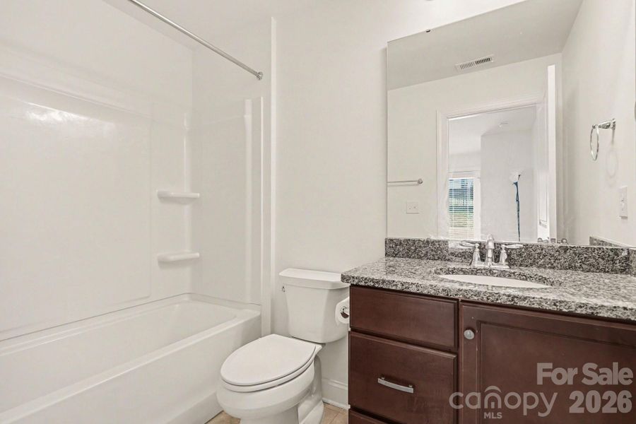 Furnished interior view inside a new home in Christenbury Greene, Concord (Image 12).