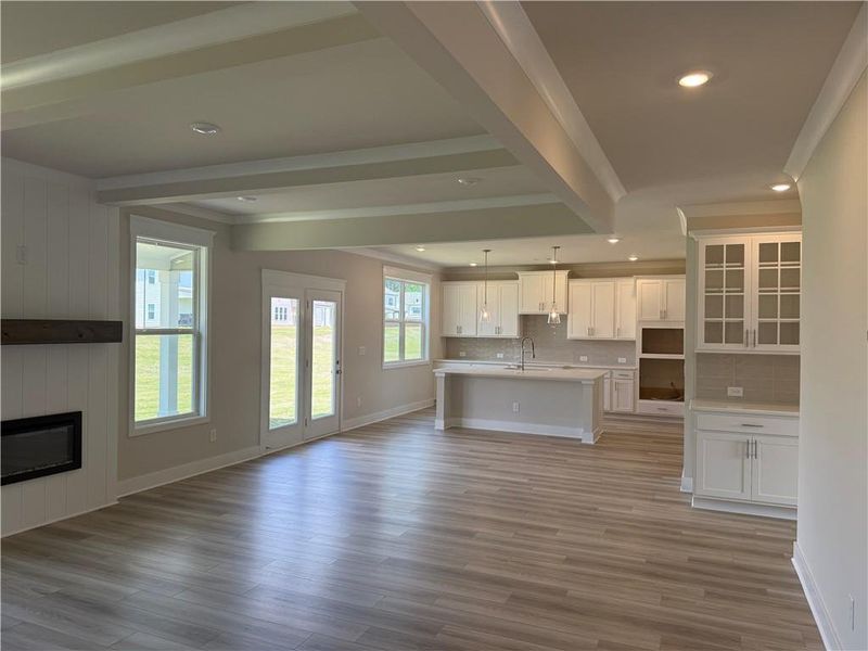 Spacious, unfurnished interior of a new home in Rosewood Lake Estates, Hoschton (Image 22).