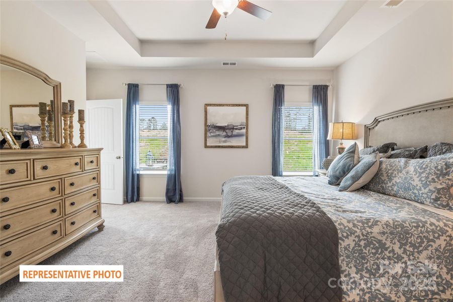 Furnished interior view inside a new home in Cedar Meadows, Monroe (Image 6).