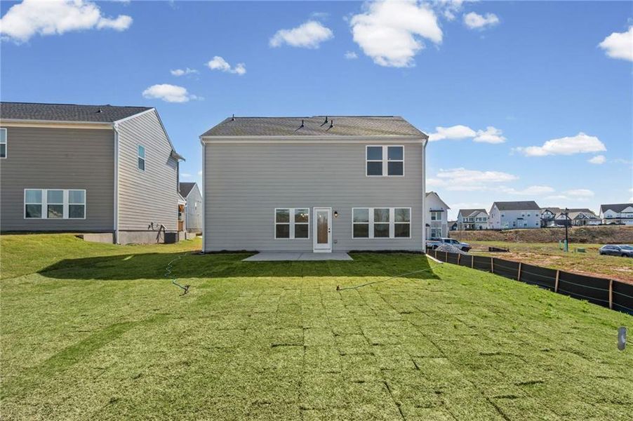 Exterior details and patio area of a home in Twin Lakes, Hoschton (Image 20). Exterior details and patio area of a home in Twin Lakes, Hoschton (Image 20).