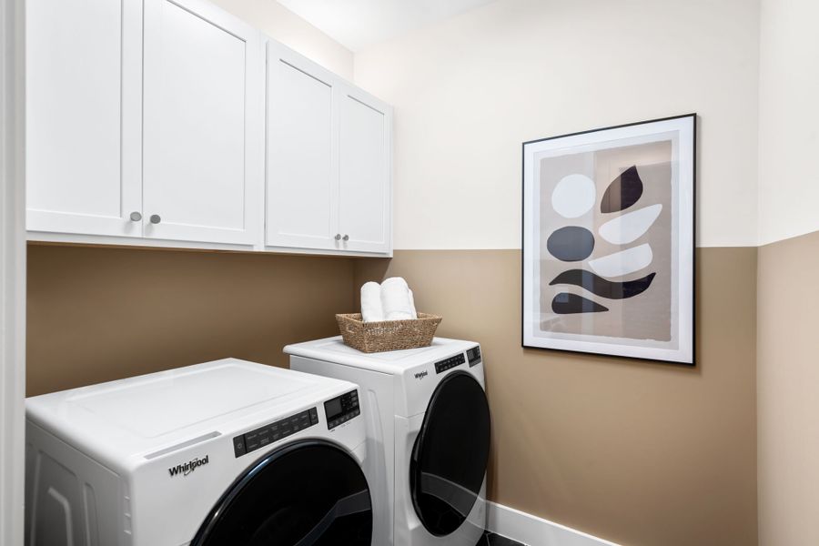 Representative furnished interior of a home built from the Eldorado by Mattamy Homes in Madison Park, Lillington (Image 30).