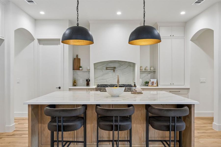 Furnished interior view inside a new home in , Dallas (Image 32).