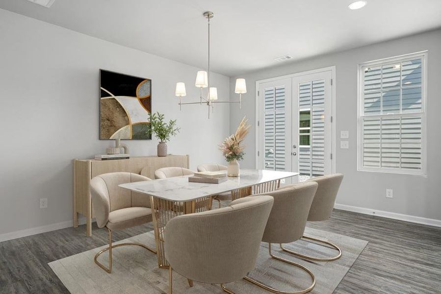 Furnished interior view inside a new home in Harmony, Auburn (Image 8). Furnished interior view inside a new home in Harmony, Auburn (Image 8).