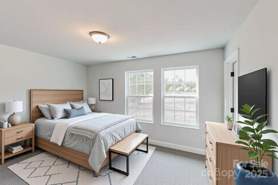 Furnished interior view inside a new home in , Morganton (Image 11).