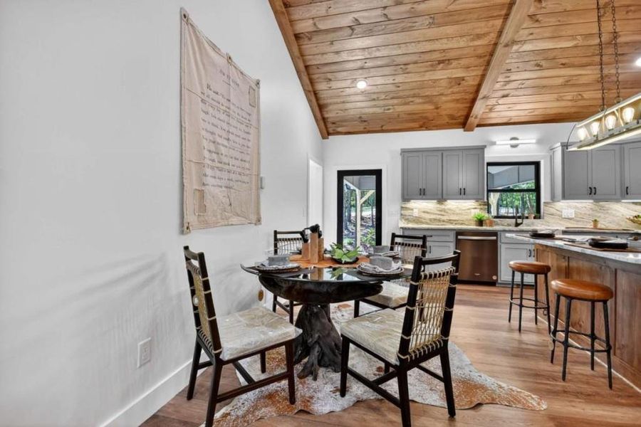 Furnished interior view inside a new home in , McCaysville (Image 8).