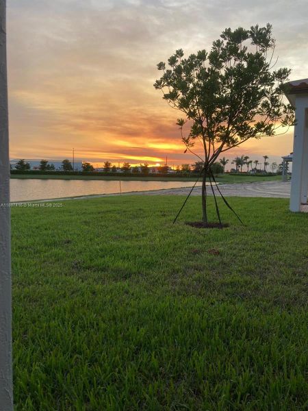 Exterior details and patio area of a home in , Westlake (Image 26).