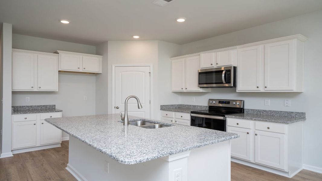 Furnished interior view inside a new home in Cedar Hill Landing, Navassa (Image 7).