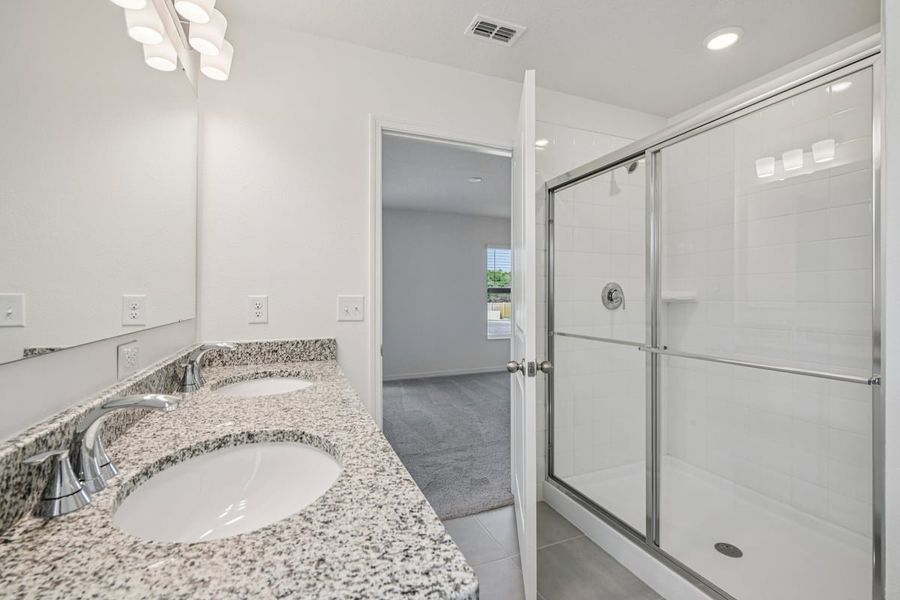 Furnished interior view inside a new home in Hillside at Mount Dora, Mount Dora (Image 9).