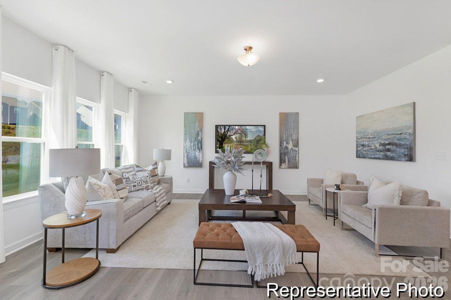 Furnished interior view inside a new home in Huntington Hills, Lincolnton (Image 4).
