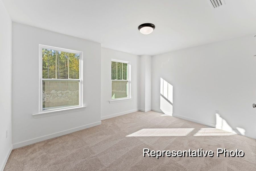 Spacious, unfurnished interior of a new home in Reeves Crossing, St. George (Image 15). Spacious, unfurnished interior of a new home in Reeves Crossing, St. George (Image 15).