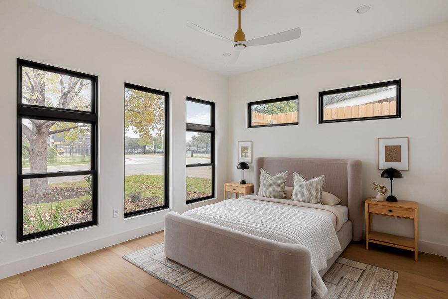 Furnished interior view inside a new home in , Austin (Image 33).