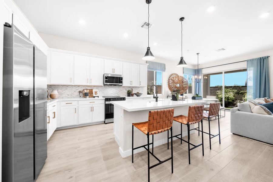 Kitchen & Dining Room | Gemini Model Home | Rialta | New homes in Mesa, Arizona | Landsea Homes