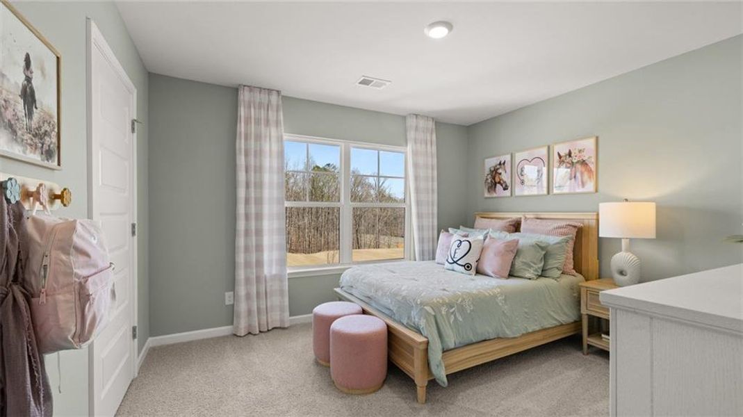 Furnished interior view inside a new home in Kingston Ranch at Lake Oconee, Buckhead (Image 48).